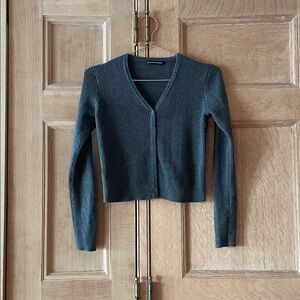 Cute Brandy Melville Charcoal Gray Cardigan ❤️